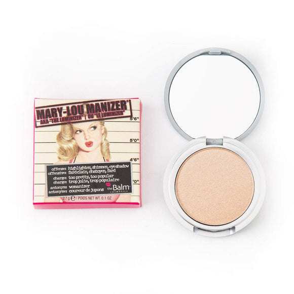 theBalm Mary-Lou Manizer Highlighter-  Travel Size-theBalm-Brand_theBalm,Collection_Makeup,Makeup_Face,Makeup_Highlighter,Size_Travel Size,theBalm_Face,theBalm_Travel Size