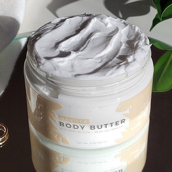 Natural Elephant Dead Sea Shea Body Butter 9 oz