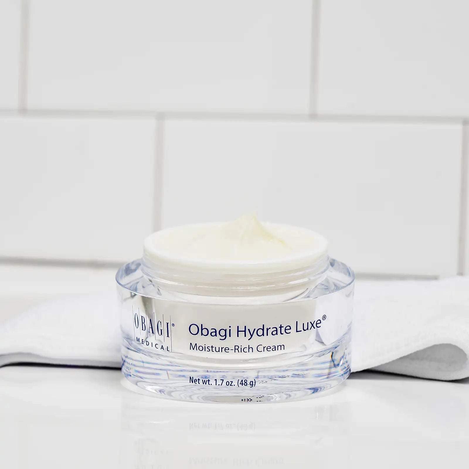 Obagi Hydrate Luxe® Moisture Rich Cream- 1.7 oz-Obagi-Brand_Obagi,Collection_Skincare,Concern_Combination Skin,Concern_Dry Skin,Concern_Dryness,Concern_Normal Skin,Concern_Oily Skin,Obagi_Creams and Moisturizers,Skincare_Moisturizers