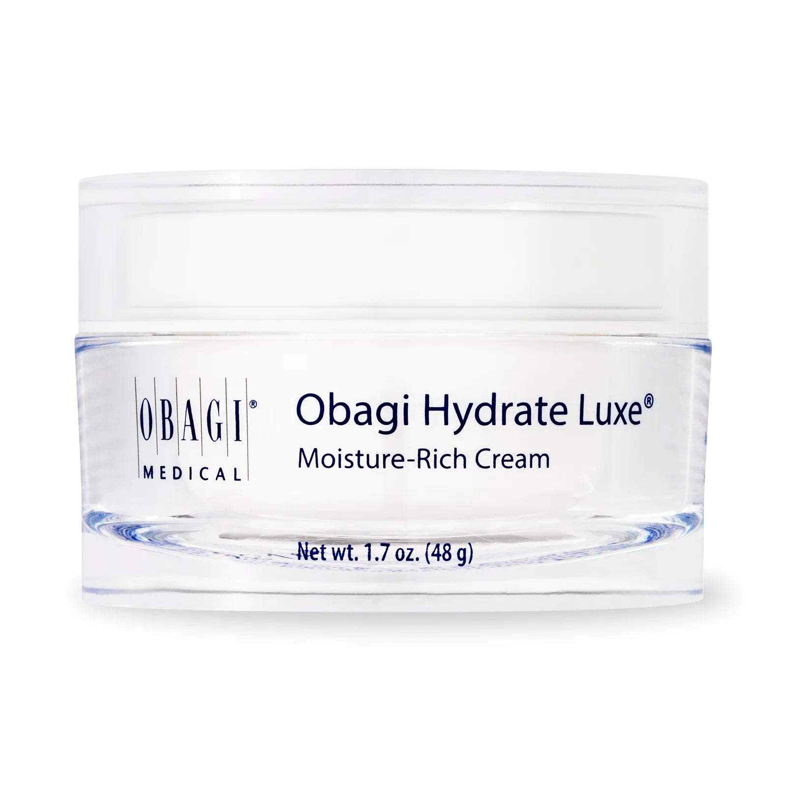 Obagi Hydrate Luxe® Moisture Rich Cream- 1.7 oz-Obagi-Brand_Obagi,Collection_Skincare,Concern_Combination Skin,Concern_Dry Skin,Concern_Dryness,Concern_Normal Skin,Concern_Oily Skin,Obagi_Creams and Moisturizers,Skincare_Moisturizers