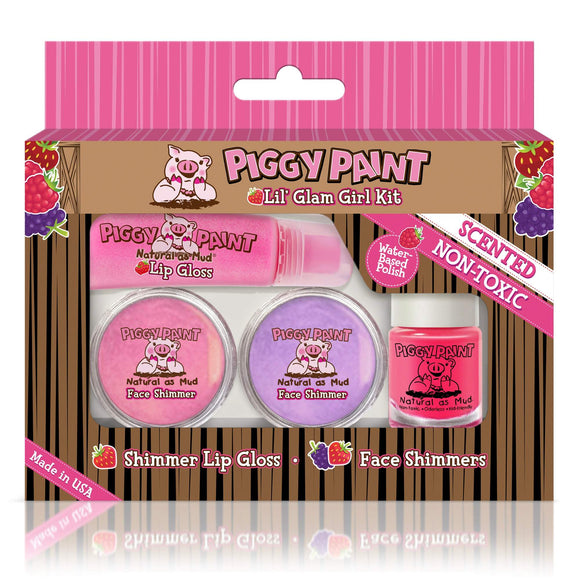 Piggy Paint Lil' Glam Girl Kit-Piggy Paint-Brand_Piggy Paint,Collection_Gifts,Collection_Nails,Gifts and Sets,Nail_Polish,Piggy Paint_Gift Set's,Piggy Paint_Polish's,Piggy Paint_Scented Polish's