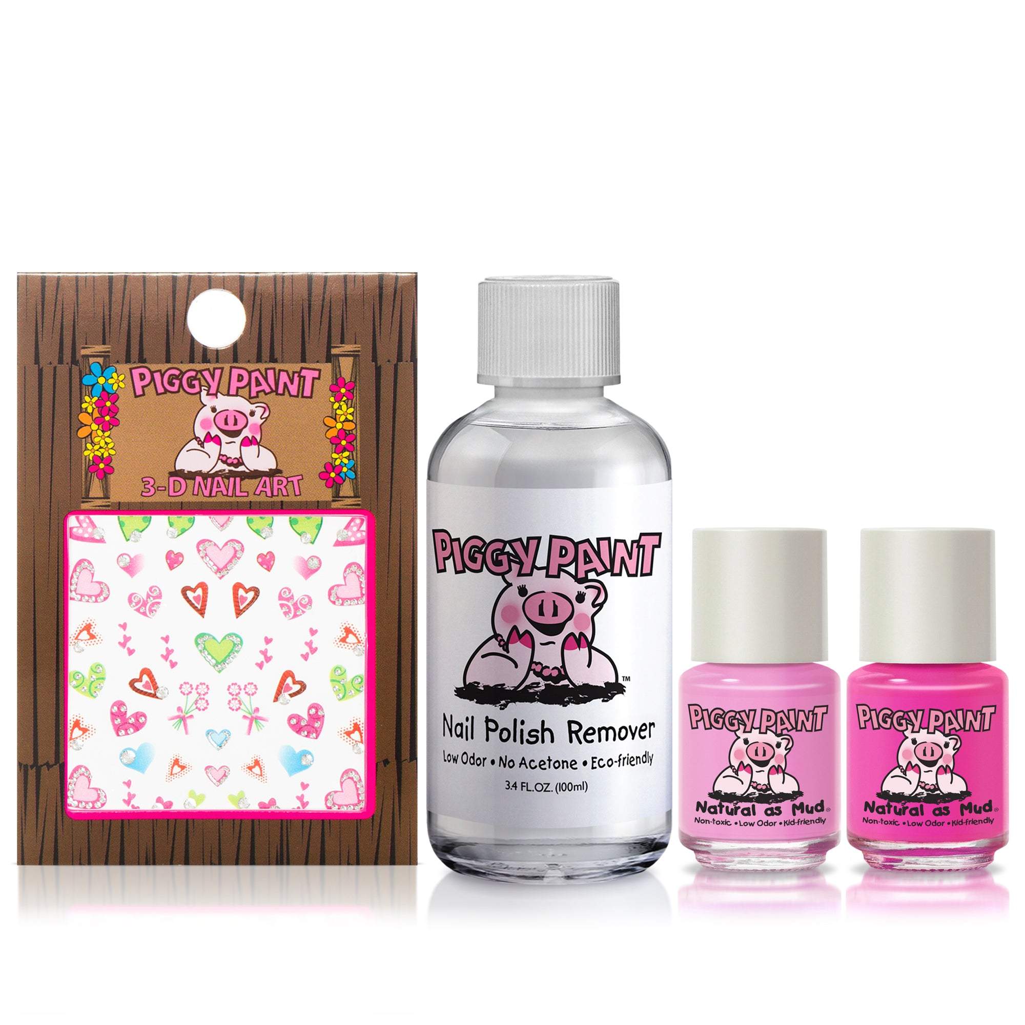 Piggy Paint Perfectly Pink Gift Set-Piggy Paint-Brand_Piggy Paint,Collection_Gifts,Collection_Nails,Gifts and Sets,Gifts_Under 25,Gifts_Under 35,Memorial Day Sale,Nail_Polish,Piggy Paint_Gift Set's,Piggy Paint_Nail Art,Piggy Paint_Polish's