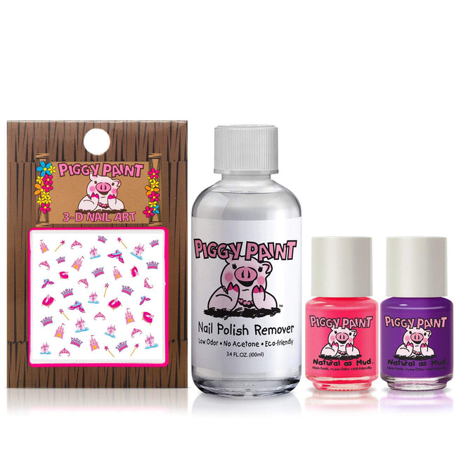 Piggy Paint Pretty Princess Gift Set-Piggy Paint-Brand_Piggy Paint,Collection_Gifts,Collection_Nails,Gifts and Sets,Gifts_Under 25,Gifts_Under 35,Nail_Polish,Piggy Paint_Gift Set's,Piggy Paint_Nail Art,Piggy Paint_Polish's