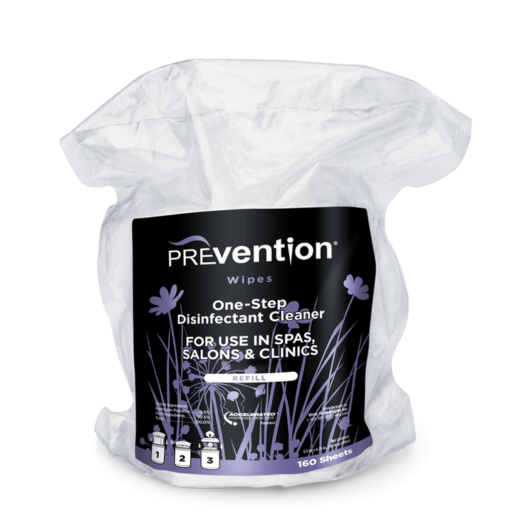 PREvention Disinfectant Cleaner Wipes Refill Bag- 160 Wipes