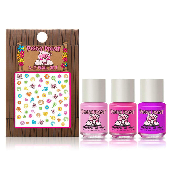 Piggy Paint Rainbow Party Gift Set-Piggy Paint-Brand_Piggy Paint,Collection_Gifts,Collection_Nails,Gifts and Sets,Gifts_Under 25,Gifts_Under 35,Memorial Day Sale,Nail_Polish,Piggy Paint_Gift Set's,Piggy Paint_Nail Art,Piggy Paint_Polish's