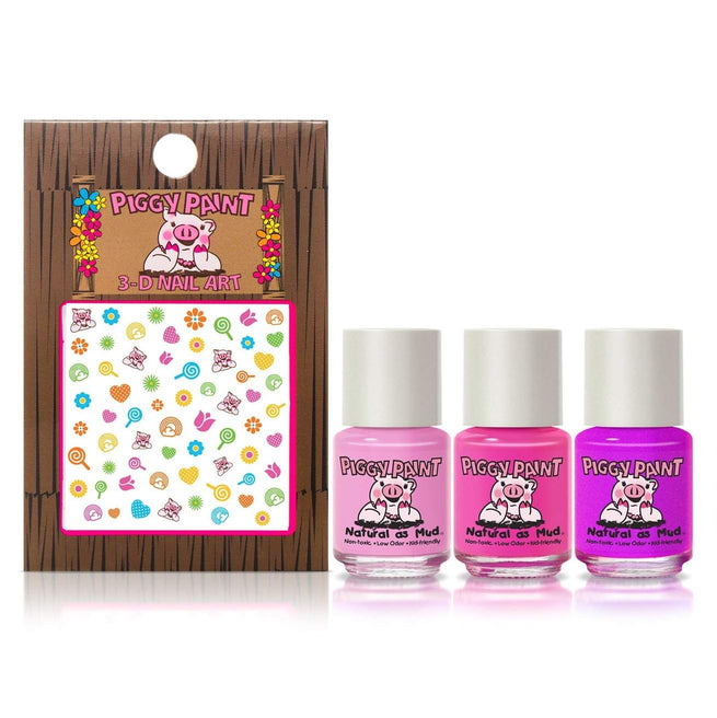 Piggy Paint Rainbow Party Gift Set-Piggy Paint-Brand_Piggy Paint,Collection_Gifts,Collection_Nails,Gifts and Sets,Gifts_Under 25,Gifts_Under 35,Memorial Day Sale,Nail_Polish,Piggy Paint_Gift Set's,Piggy Paint_Nail Art,Piggy Paint_Polish's