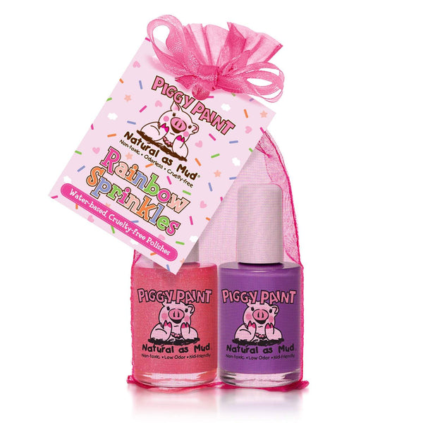 Piggy Paint Rainbow Sprinkles Gift Set-Piggy Paint-Brand_Piggy Paint,Collection_Gifts,Collection_Nails,Gifts and Sets,Gifts_Under 25,Gifts_Under 35,Nail_Polish,Piggy Paint_Gift Set's,Piggy Paint_Nail Art,Piggy Paint_Polish's