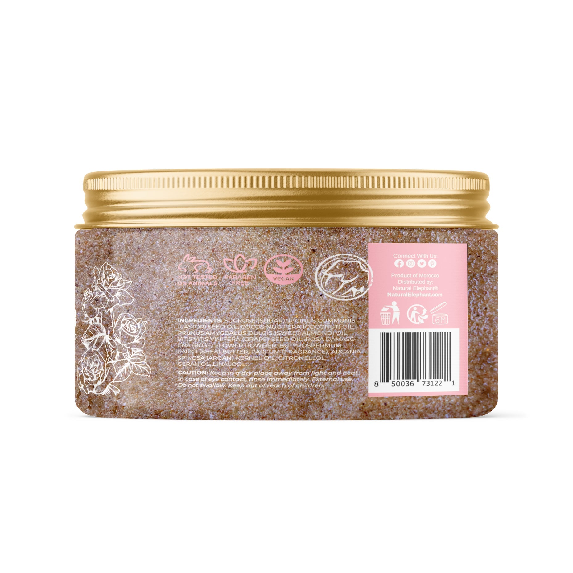 Natural Elephant Aromatic Sugar Scrub