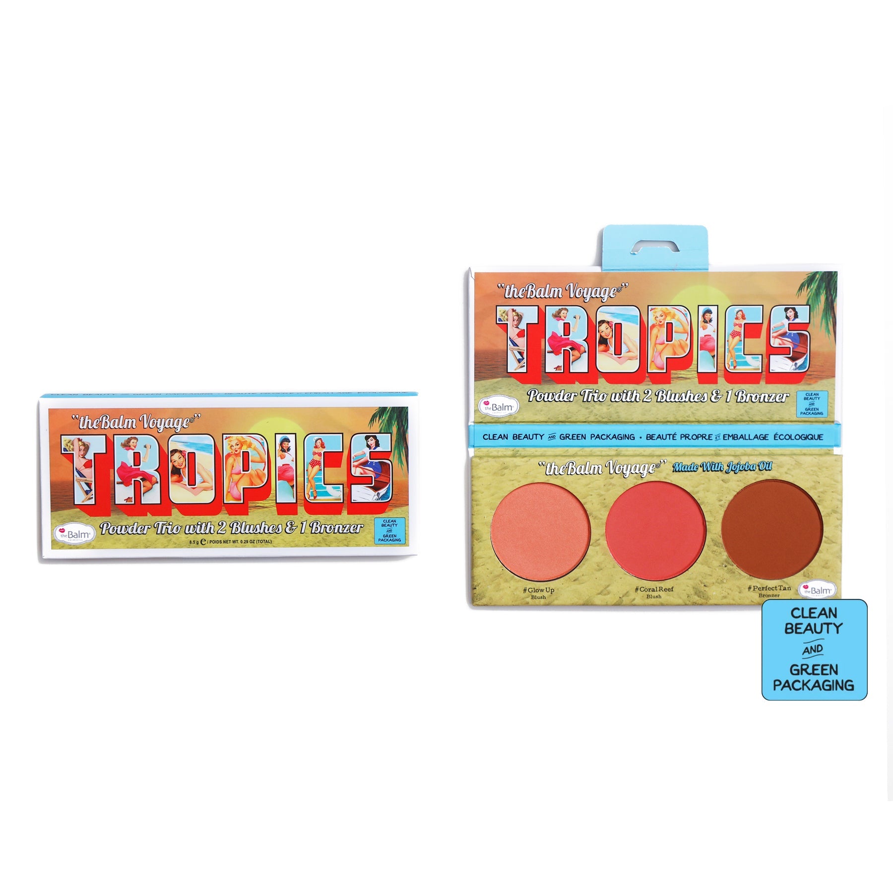 theBalm Tropics Powder Trio