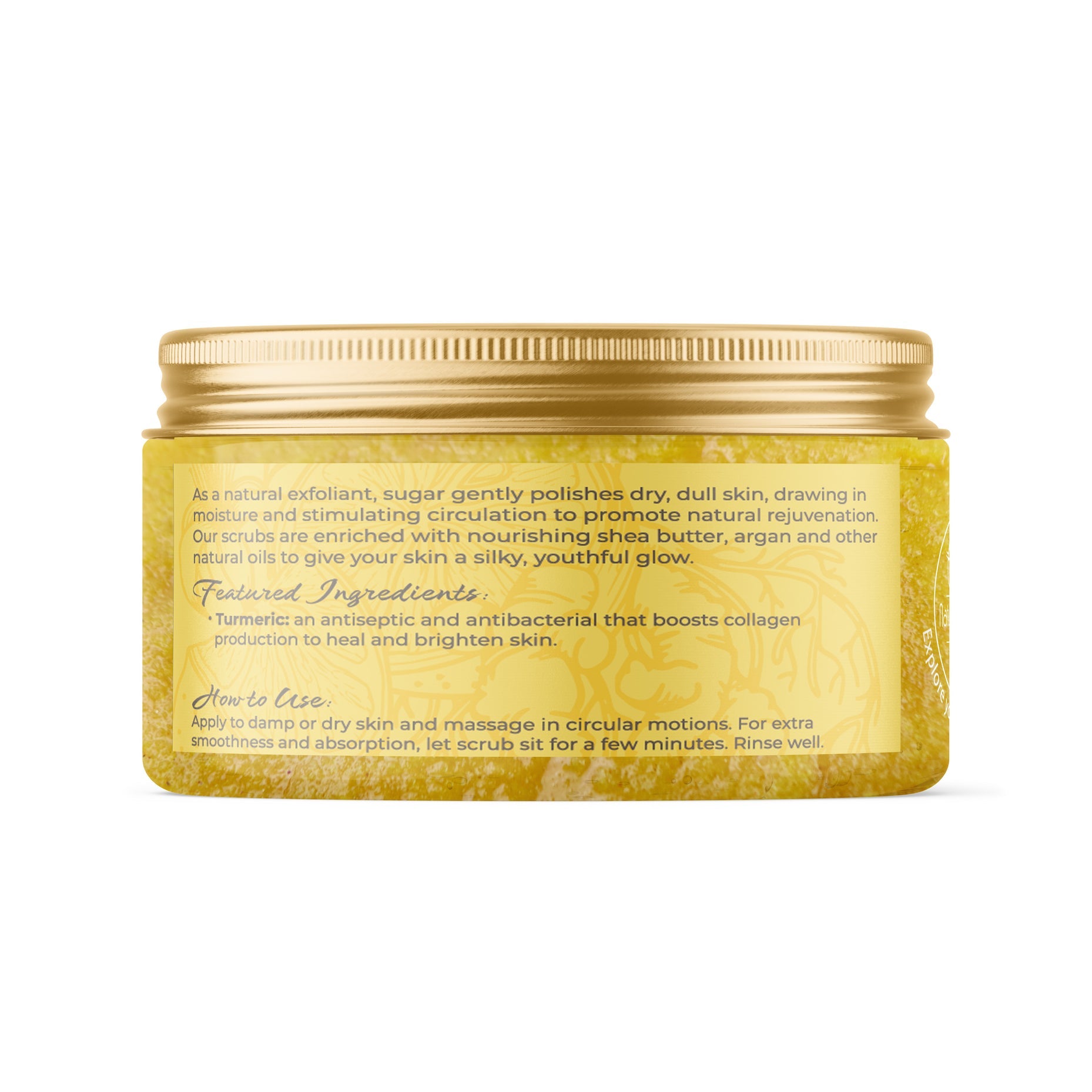 Natural Elephant Aromatic Sugar Scrub