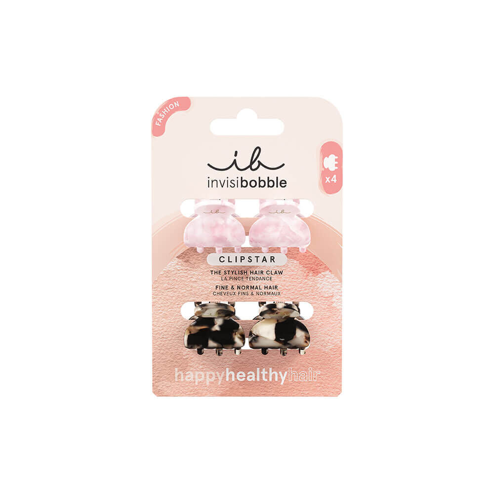 Invisibobble IB CLIPSTAR Petit Four 4pc