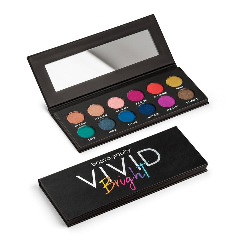 Bodyography Vivid Bright Eyeshadow Palette