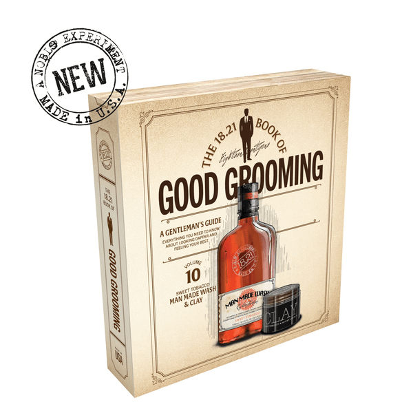 18.21 Man Made Book of Good Grooming Gift Set Volume 10