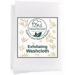 Natural Elephant Exfoliating Shower Washcloth