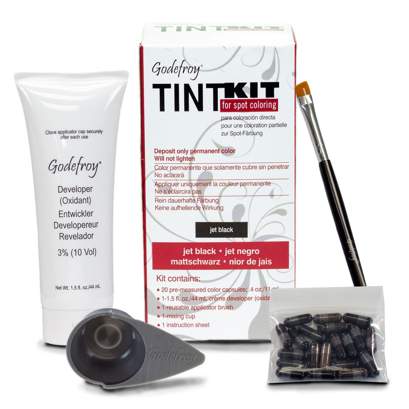 Godefroy Tint Kit (20 Applications) for Hair Coloring