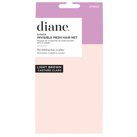 Diane Invisible Mesh Hair Nets- 3 Pack