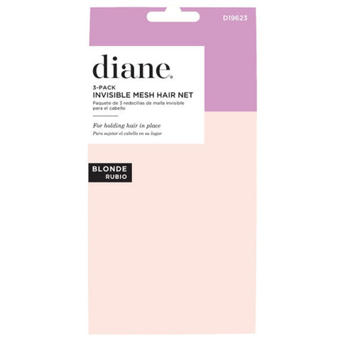 Diane Invisible Mesh Hair Nets- 3 Pack