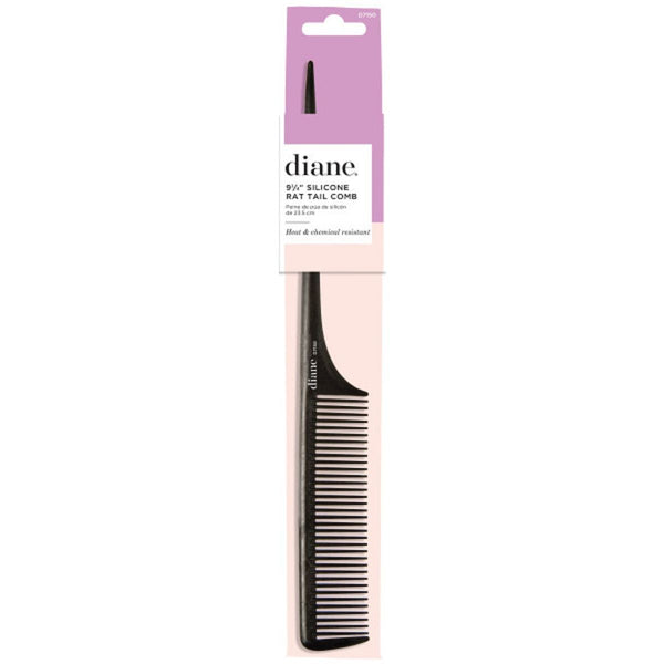 Diane D7150 9.25in. Rat Tail Comb