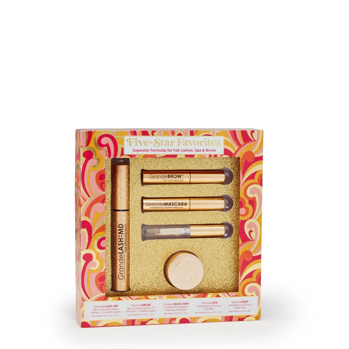 GrandeCosmetics Five-Star Favorites 5-Piece Gift Set