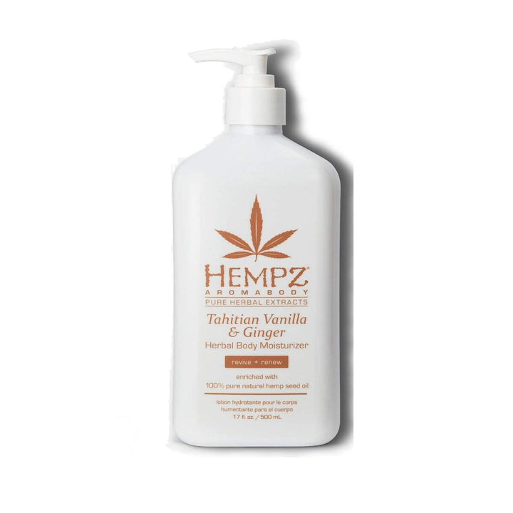 Hempz Herbal Body Moisturizer* Aromabody Tahitian Vanilla & Ginger Scent 17 fl.oz.-Hempz-