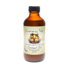 Sunny Isle Jamaican Organic Extra Virgin Coconut Oil 4oz-Sunny Isle-Brand_Sunny Isle,Collection_Hair,Hair_Hair Oil,Hair_Treatments