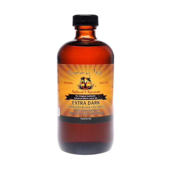 Sunny Isle Extra Dark Jamaican Black Castor Oil 8 fl oz-Sunny Isle-Brand_Sunny Isle,Collection_Hair,Hair_Hair Oil,Hair_Treatments,Sunny Isle_ Caster Oil's,Sunny Isle_ Extra Dark Collection