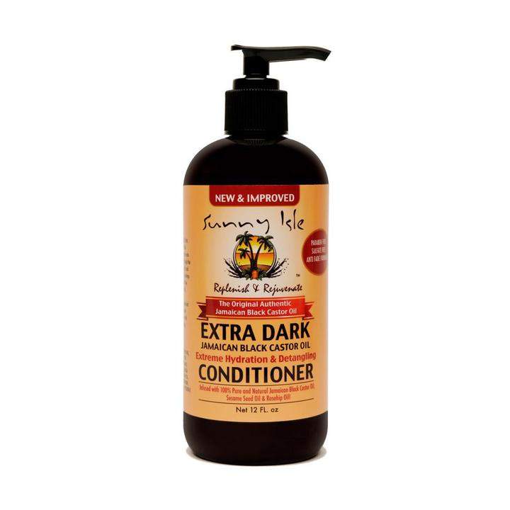 Sunny Isle Extra Dark Jamaican Black Castor Oil Extreme Hydration & Detangling Conditioner 12oz-Sunny Isle-Brand_Sunny Isle,Collection_Hair,Hair_Conditioner,Sunny Isle_ Caster Oil's,Sunny Isle_ Extra Dark Collection