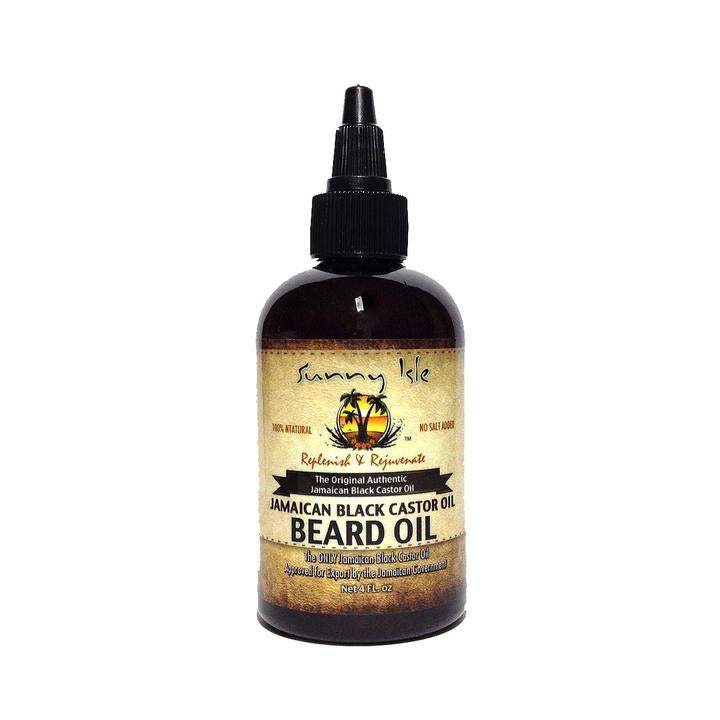 Sunny Isle Jamaican Black Castor Beard Oil 4 fl oz-Sunny Isle-Brand_Sunny Isle,Collection_Hair,Hair_Hair Oil,Hair_Treatments,Sunny Isle_ Caster Oil's