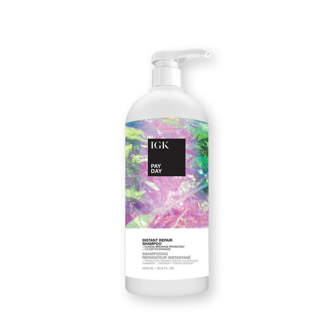 IGK Pay Day Instant Repair Shampoo - Liter