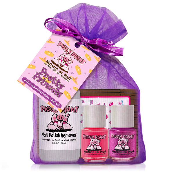 Piggy Paint Pretty Princess Gift Set-Piggy Paint-Brand_Piggy Paint,Collection_Gifts,Collection_Nails,Gifts and Sets,Gifts_Under 25,Gifts_Under 35,Nail_Polish,Piggy Paint_Gift Set's,Piggy Paint_Nail Art,Piggy Paint_Polish's