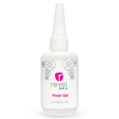 Revel Professional Finish Gel Plastic Refill Bottle 2oz