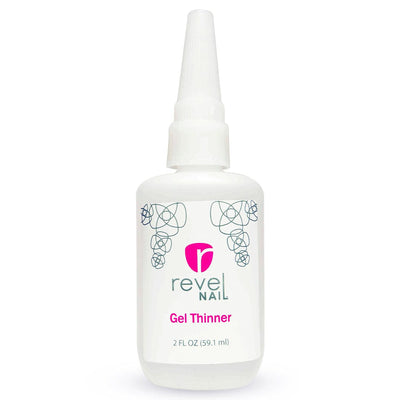 Revel Gel Thinner Plastic Refill Bottle 2oz