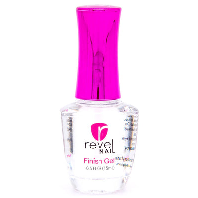 Revel EZ Care Finish Gel Glass Bottle 15 mL