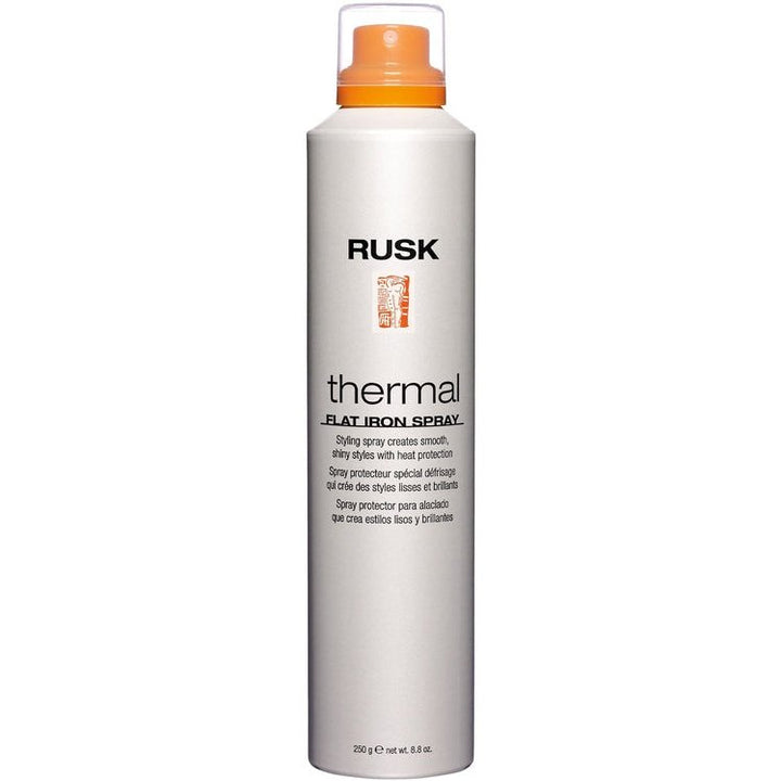 Rusk Thermal Flat Iron Spray with Argan Oil 8.8 oz.