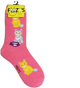 Foozys Womens Crew Socks