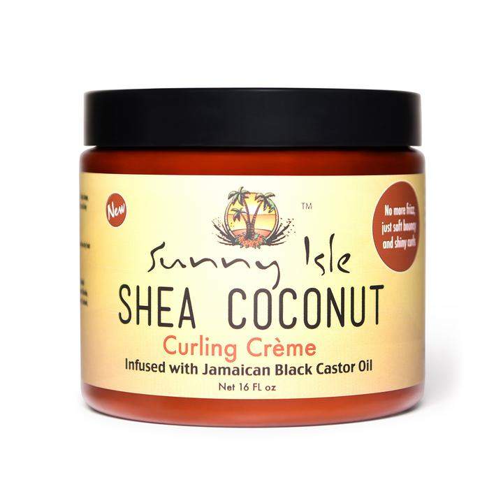 Sunny Isle Shea Coconut Curling Creme 16 oz.-Sunny Isle-Brand_Sunny Isle,Collection_Hair,Hair_Curl Care,Hair_Treatments