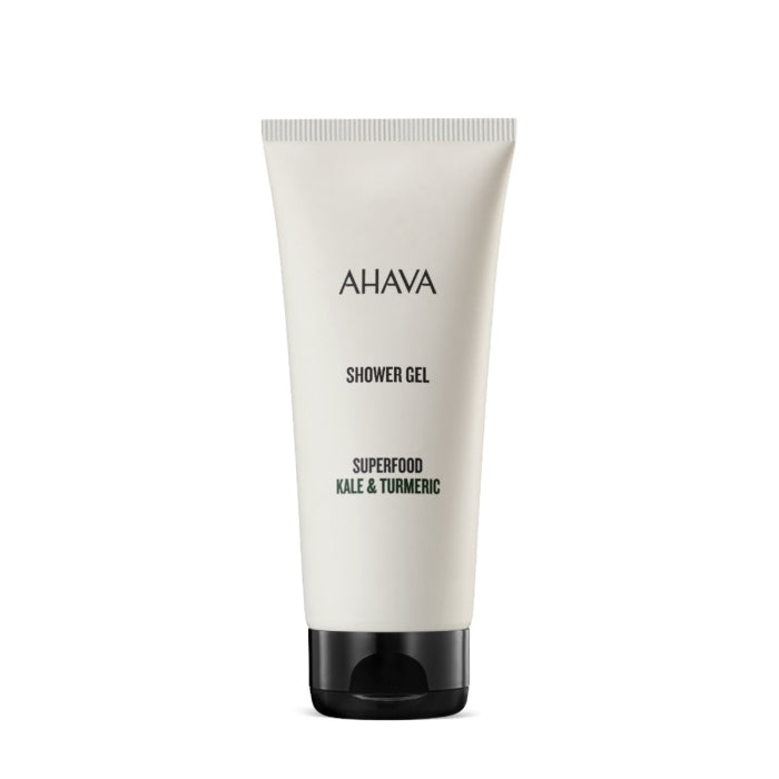 Ahava Shower Gel - Superfood Kale & Turmeric 6.8oz