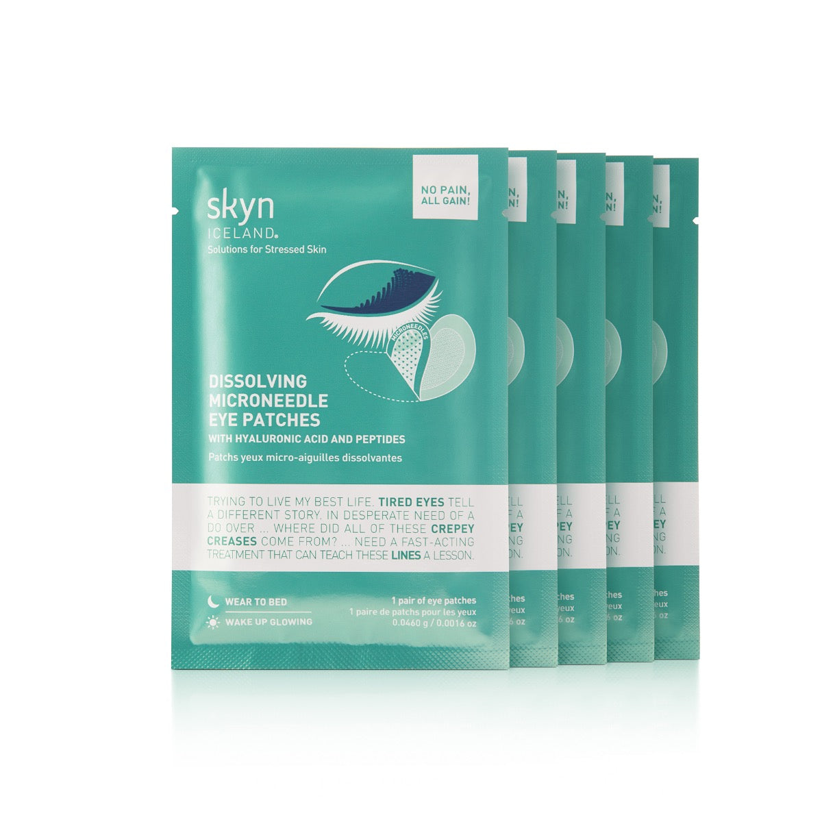 Skyn Iceland Dissolving Microneedle Eye Patches