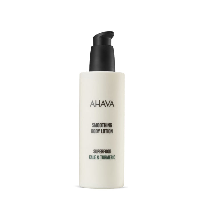 Ahava Smoothing Body Lotion - Superfood Kale & Turmeric 8.5oz