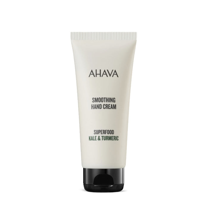 Ahava Smoothing Hand Cream - Superfood Kale & Turmeric 3.4oz