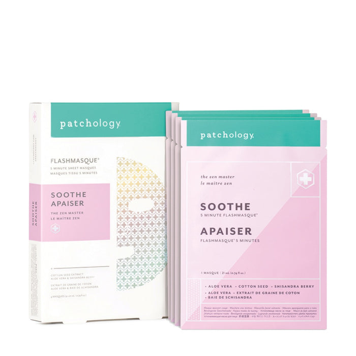 Patchology FlashMasque Soothe 5-Minute Sheet Masks