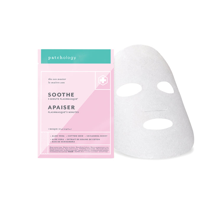 Patchology FlashMasque Soothe 5-Minute Sheet Masks