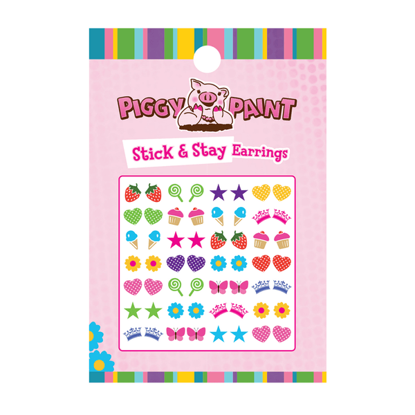 Piggy Paint Stick & Stay Earrings