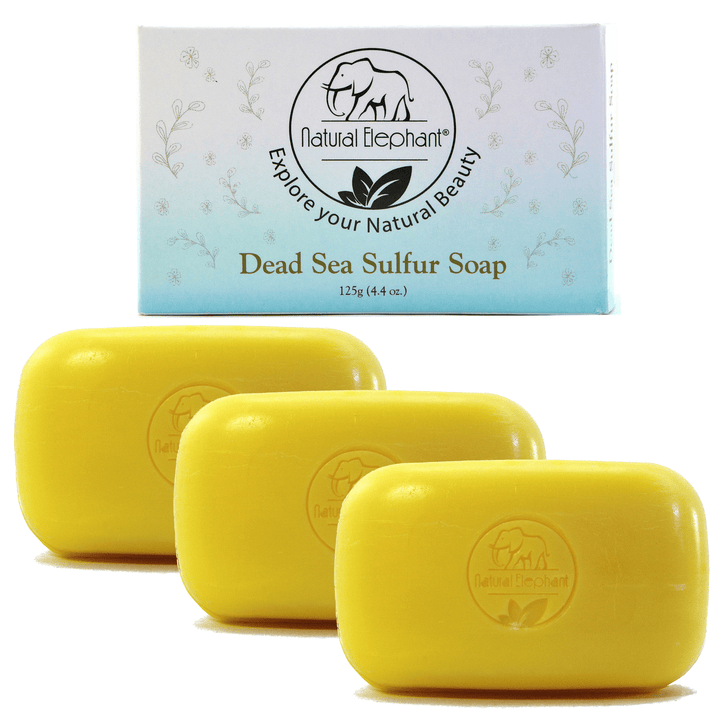 Natural Elephant Dead Sea Sulfur Soap 4.4 oz (125 g)